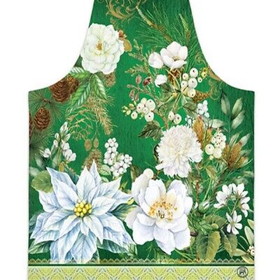 Winter Blooms Chef Apron - Lemon And Lavender Toronto