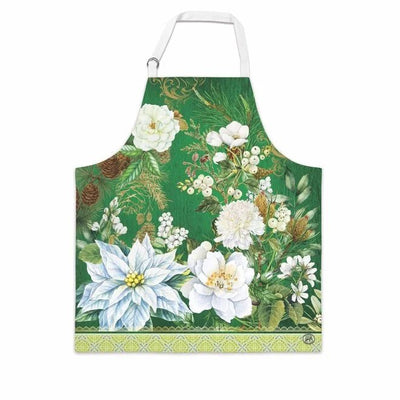 Winter Blooms Chef Apron - Lemon And Lavender Toronto