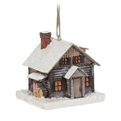 Winter Cabin Ornament - Lemon And Lavender Toronto