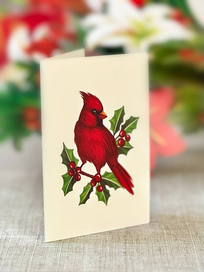 Winter Joy Pop up Holiday Greeting Card - Lemon And Lavender Toronto