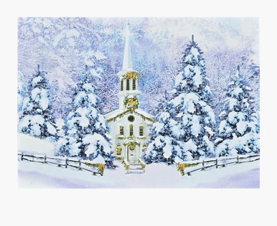 Winter Sanctuary Deluxe Boxed Holiday Cards - Lemon And Lavender Toronto