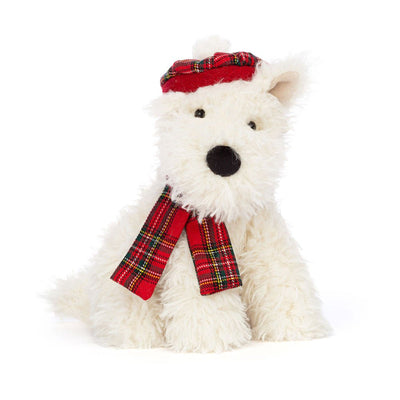 Winter Warmer Munro Scottie Dog - Jellycat - Lemon And Lavender Toronto