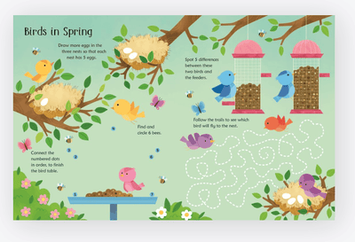 Wipe - Clean Easter Activities - Usborne - Lemon And Lavender Toronto