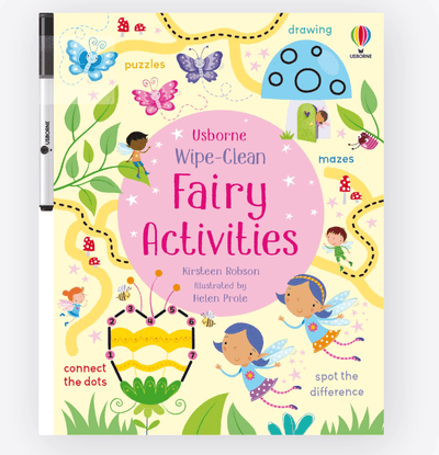 Wipe - Clean Fairy Activities - Usborne - Lemon And Lavender Toronto