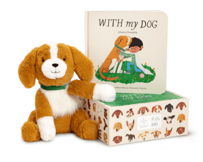 With My Dog - A Picture Book and Plush Gift Set - Lemon And Lavender Toronto