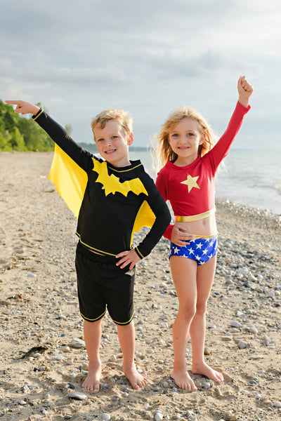 Wonder Girl Swimsuit for Kids - Lemon And Lavender Toronto