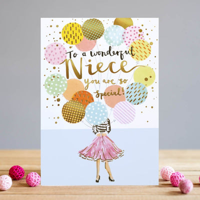 Wonderful Niece Birthday Card - Lemon And Lavender Toronto