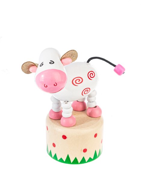Wooden Farm Push Puppet - Lemon And Lavender Toronto