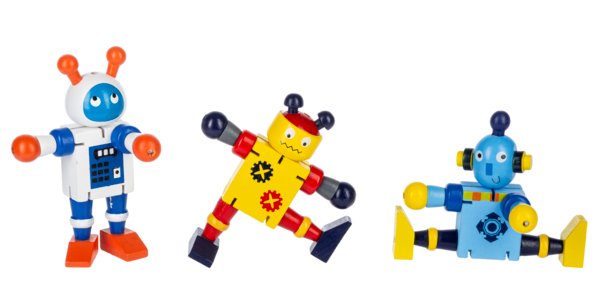 Wooden Flexi Robots - Lemon And Lavender Toronto