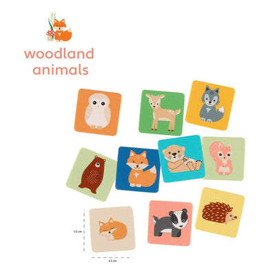 Woodland Animal Memory Game - Lemon And Lavender Toronto