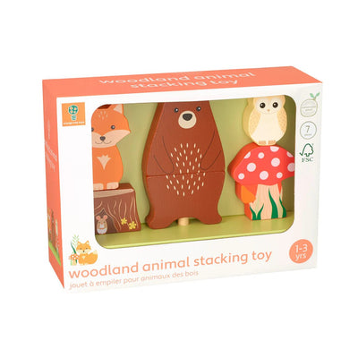 Woodland Animal Stacking Toy - Lemon And Lavender Toronto