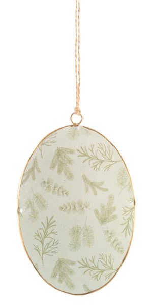 Woodland Deer Disk Ornaments - Lemon And Lavender Toronto