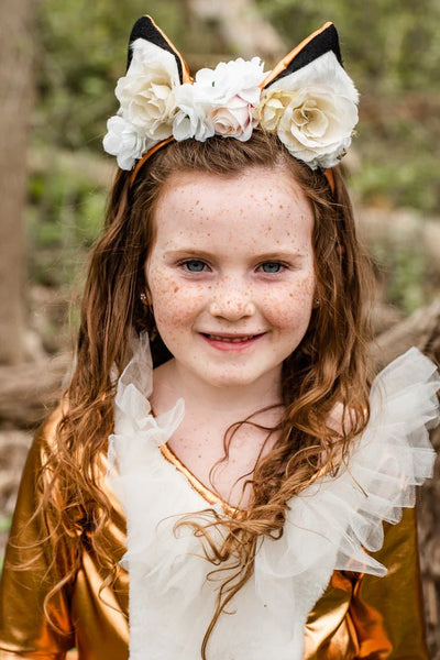 Woodland Fox Dress with Headpiece - Lemon And Lavender Toronto