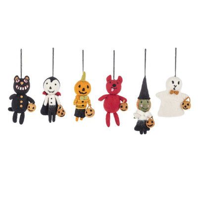 Wool Trick or Treat Ornaments - Lemon And Lavender Toronto