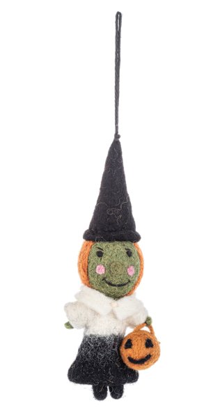 Wool Trick or Treat Ornaments - Lemon And Lavender Toronto