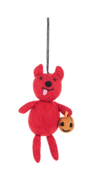 Wool Trick or Treat Ornaments - Lemon And Lavender Toronto