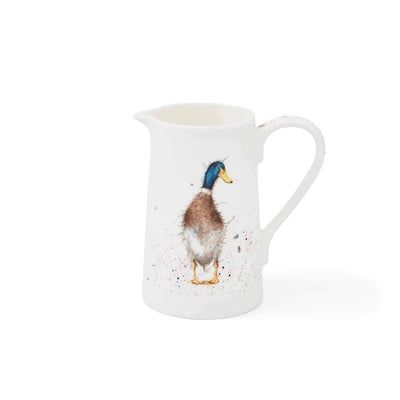 Wrendale Designs Duck 1 Pint Jug - Royal Worcester - Lemon And Lavender Toronto