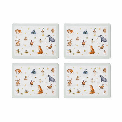 Wrendale Designs - Set of 4 Large Placemats Pimpernel - Lemon And Lavender Toronto