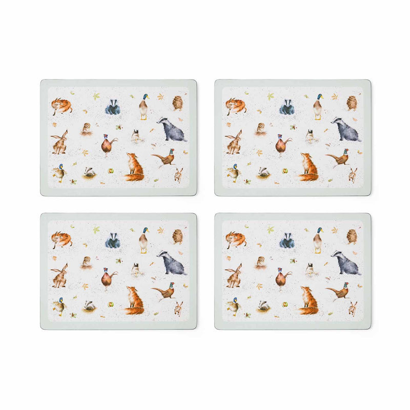 Wrendale Designs - Set of 4 Large Placemats Pimpernel - Lemon And Lavender Toronto