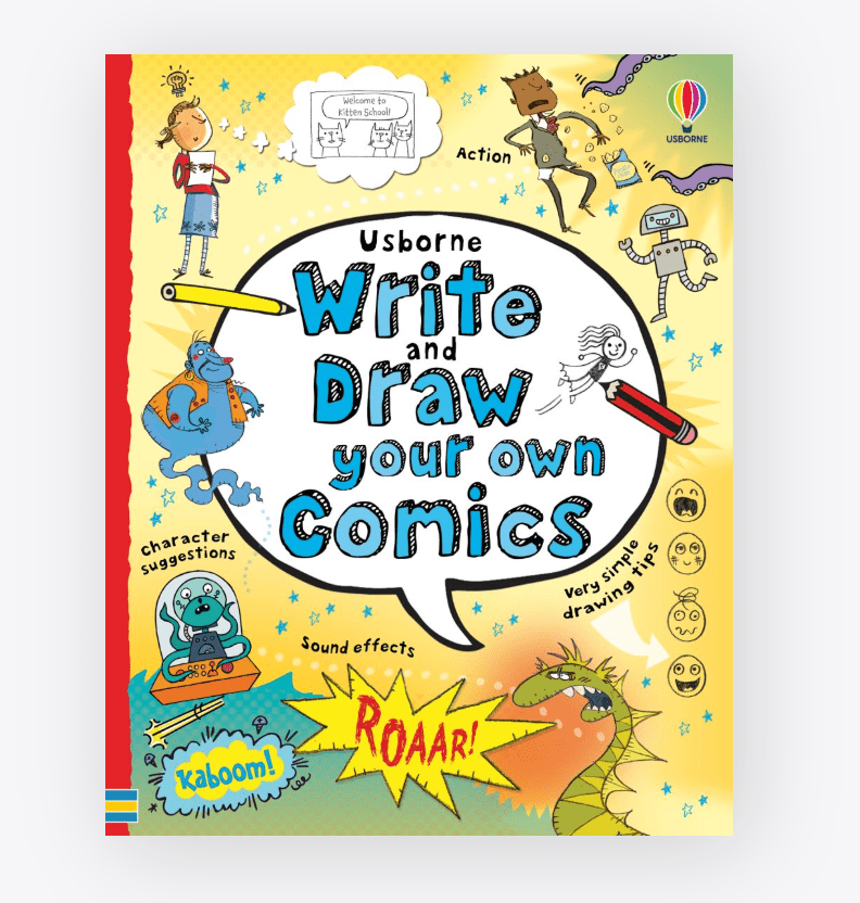 Write and Draw Your Own Comics - Usborne - Lemon And Lavender Toronto