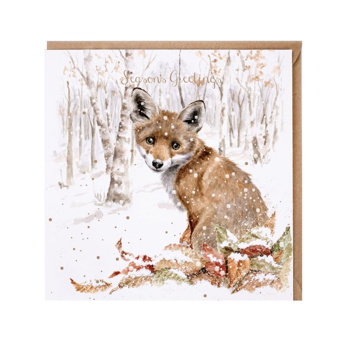 Snowfall Wrendale Christmas Card