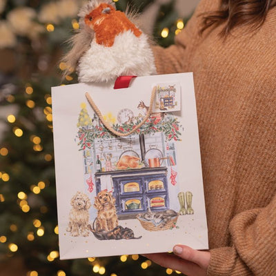 The Country Christmas' Large Dog and Cat Gift Bag