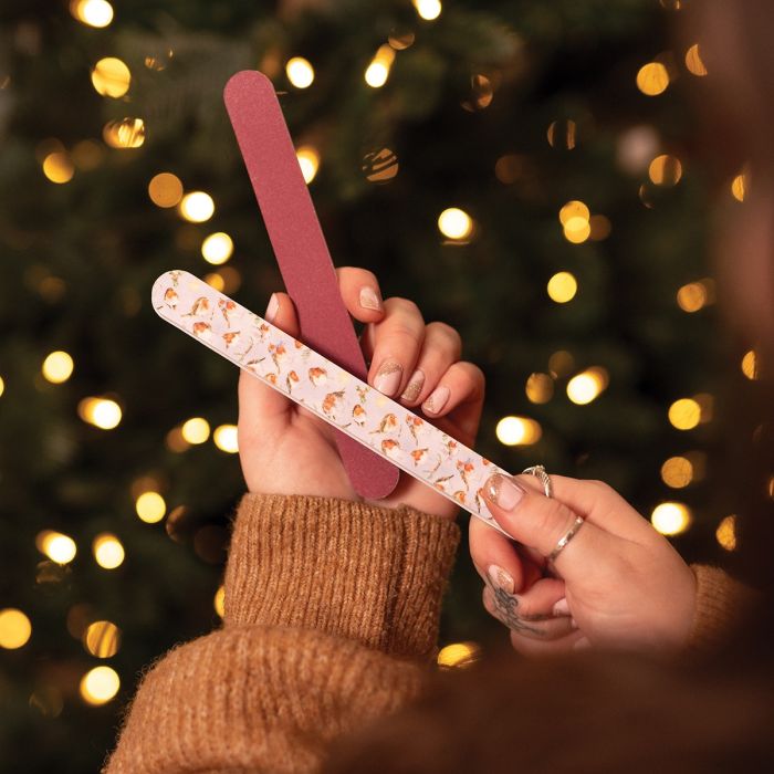 Winter Woodland Christmas Nail File