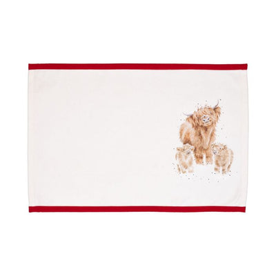 Christmas Fabric Placemats Winter Woodland Pack of 4