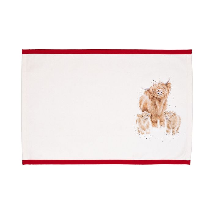 Christmas Fabric Placemats Winter Woodland Pack of 4