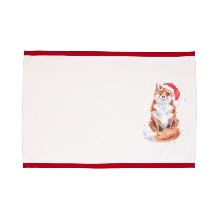 Christmas Fabric Placemats Winter Woodland Pack of 4