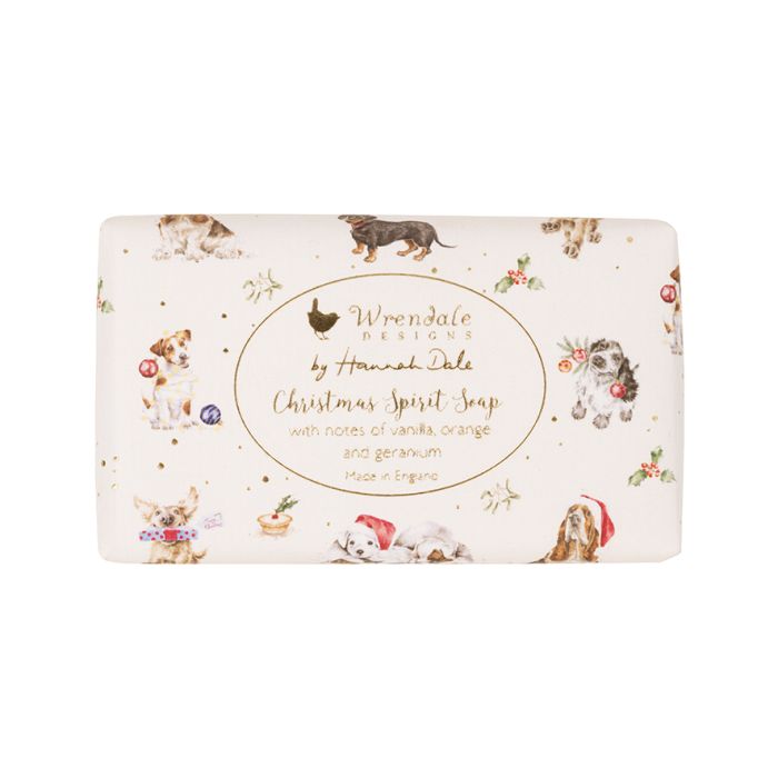 Christmas Spirit Dog Christmas Soap
