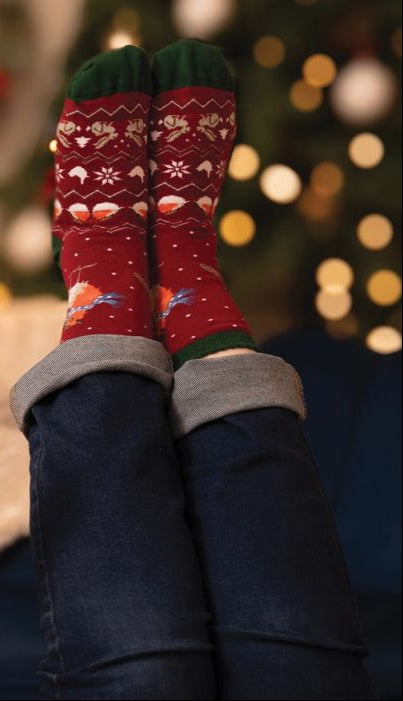 Seasons Tweetings Mens Christmas Socks