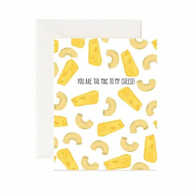 You Are the Mac To My Cheese - Greeting Card - Lemon And Lavender Toronto