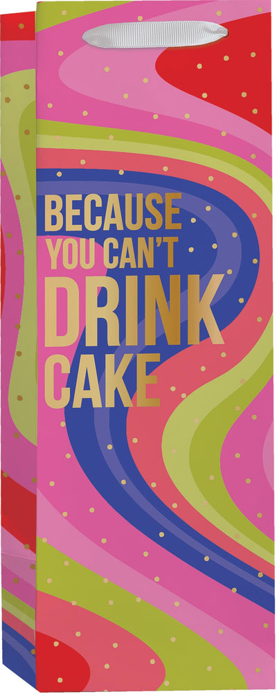 You Can't Drink Cake Bottle Bag - Lemon And Lavender Toronto