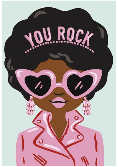 You Rock Card - Lemon And Lavender Toronto