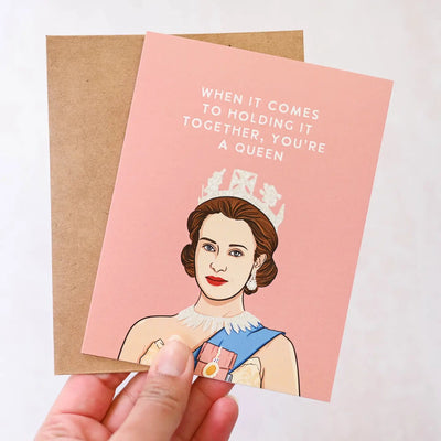 You're A Queen Card - Lemon And Lavender Toronto