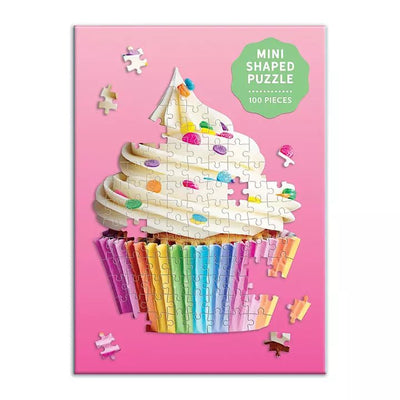 You're Sweet Cupcake 100 Piece Mini Shaped Puzzle - Lemon And Lavender Toronto