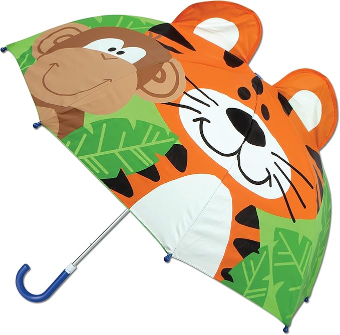 Zoo Animals Pop Up Umbrella - Lemon And Lavender Toronto