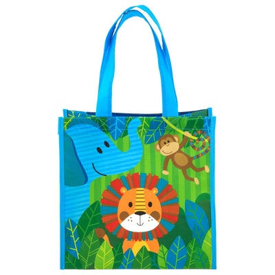 Zoo Theme Recycled Tote Bag - Lemon And Lavender Toronto