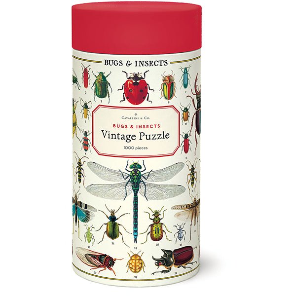 1000 pc Vintage Puzzle " Bugs & Insects " - Cavallini - Lemon And Lavender Toronto