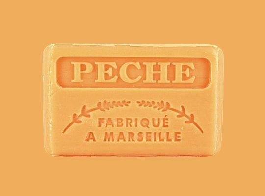 125g Peche ( Peach) French Soap - Lemon And Lavender Toronto