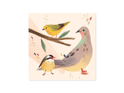 BACKYARD BIRDS Card