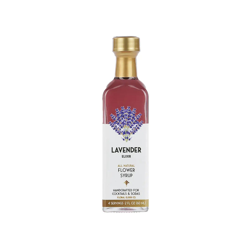 2.0 oz Elixir Flower Syrup - Lemon And Lavender Toronto