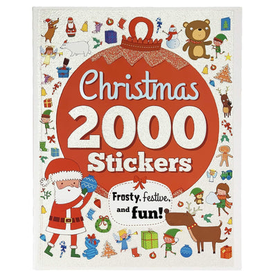 2000 Stickers Christmas Activity Book: Frosty, Festive, And Fun! - Lemon And Lavender Toronto