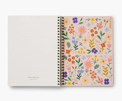 2024 12-Month Softcover Spiral Planner-Rifle Paper - Lemon And Lavender Toronto