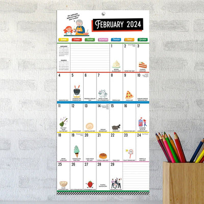 2024 Every Day's A Holiday Mini Calendar - Lemon And Lavender Toronto