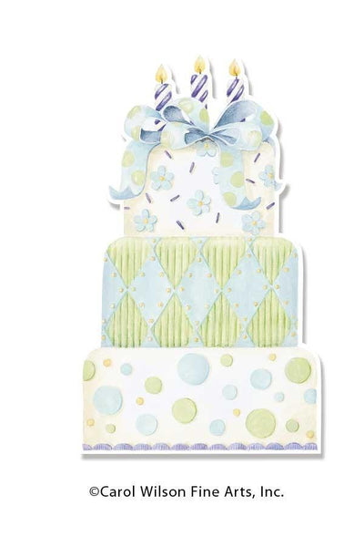 3 Tier All Occasion Cake- Card - Lemon And Lavender Toronto