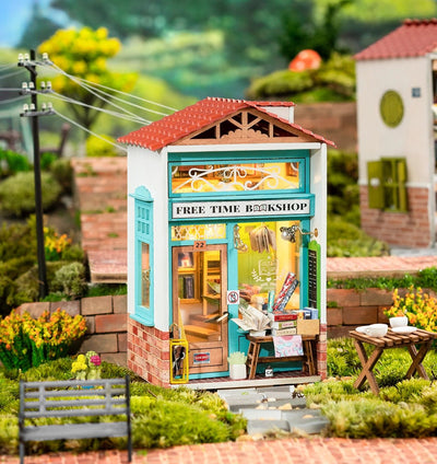 3D Wooden Puzzle - Diy Mini House Model Craft Kit - Lemon And Lavender Toronto