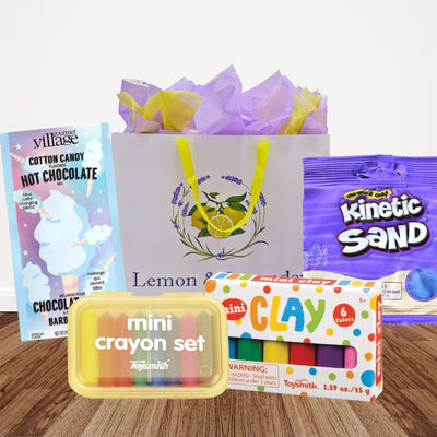 4Pc Crafting Loot Bag - Lemon And Lavender Toronto