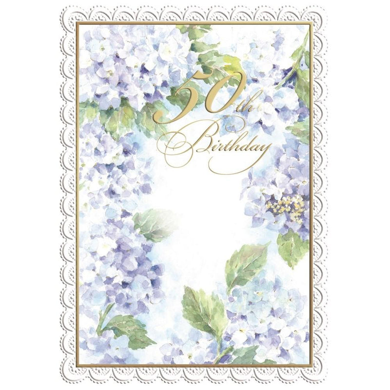 50th Birthday - Card - Lemon And Lavender Toronto
